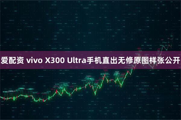 爱配资 vivo X300 Ultra手机直出无修原图样张公开