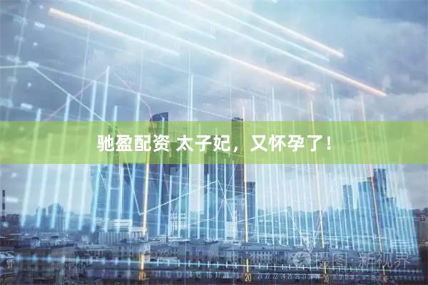 驰盈配资 太子妃，又怀孕了！
