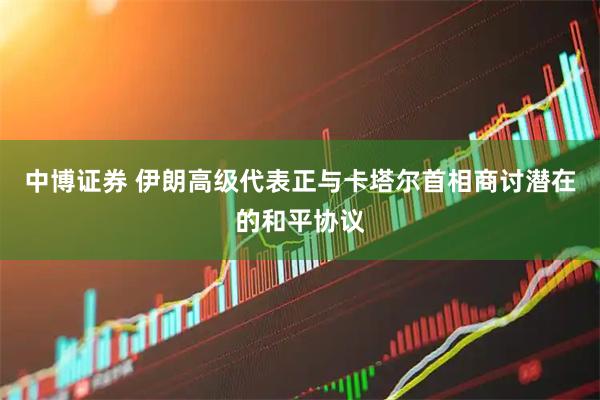 中博证券 伊朗高级代表正与卡塔尔首相商讨潜在的和平协议